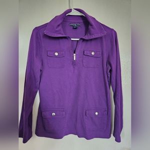 American Living purple top size M